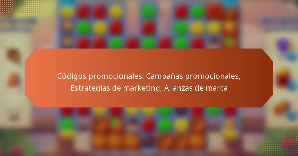 Códigos promocionales: Campañas promocionales, Estrategias de marketing, Alianzas de marca